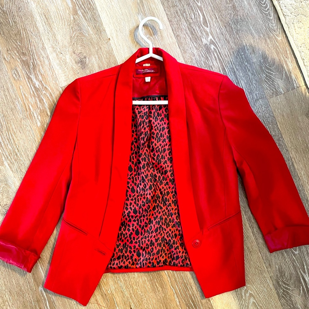 Red Blazer